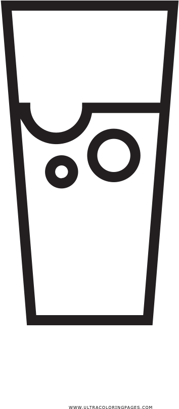 Pint Glass Coloring Page - Coloring Book (1000x1000)