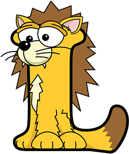 Løve - Albert And The Alphabetimals Lion (400x400)