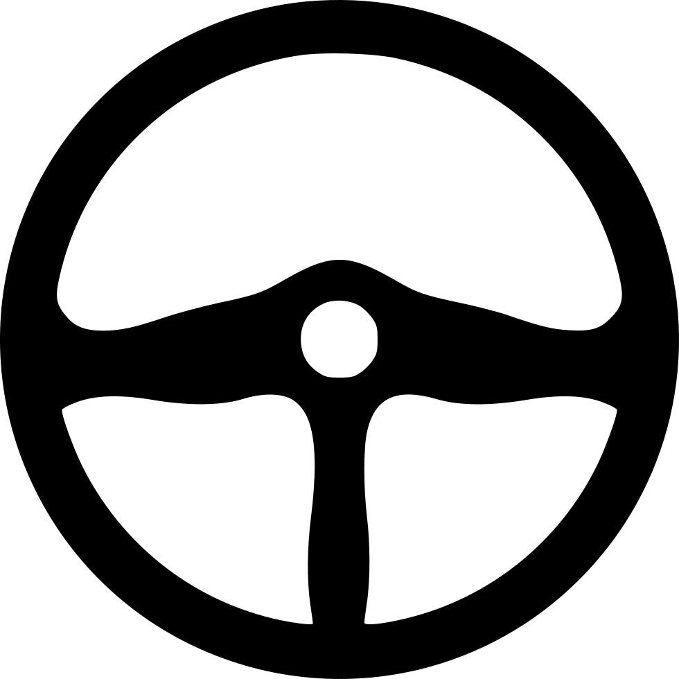 Car Steering Comments - Steering Wheel Ico (980x980)