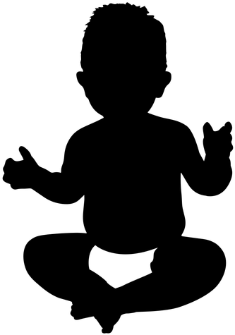 Boy Boy Sitting Silhouette Transparent Png - Silhouette (512x512)