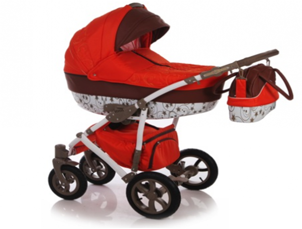 Детская Модульная Коляска 2 В 1 Estela Ifratti - Baby Transport (600x600)