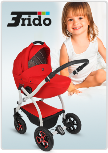 Коляска Tutek Trido Eco 3 В 1 С Автокреслом - Baby Transport (500x500)