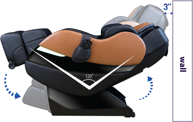 Auto Zero Gravity Position Is Performed By One Simple - Recliner (720x720)