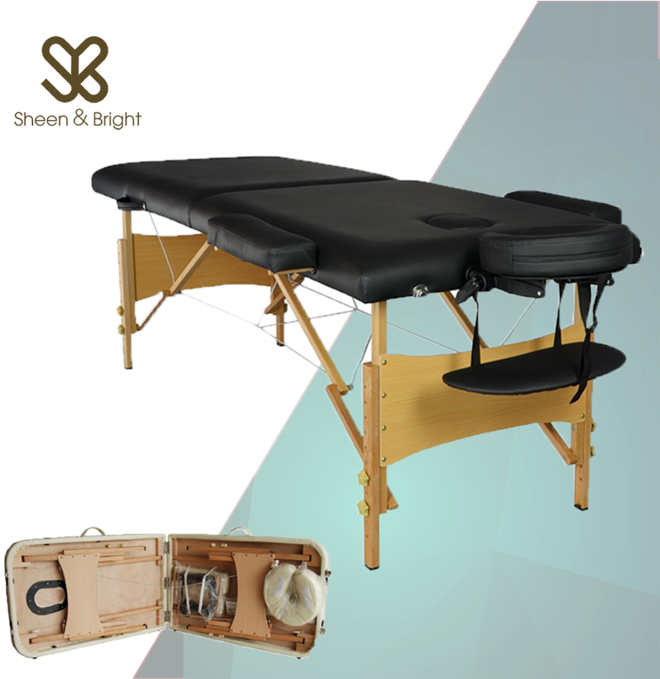 Massage Furniture Wooden Frame Portable Folding Spa - Best4deal Portable Massage Table All Inclusive Comfort (960x960)