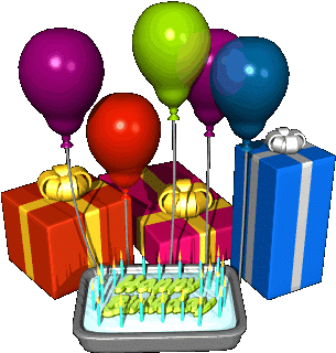 Celebrity - Clipart - Happy Birthday Animated Graphics (350x350)