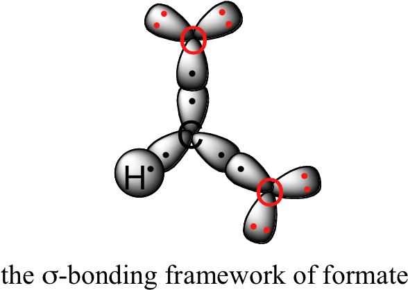 Both Oxygens Each Have An Unhybridized 2pz Orbital - Hybridization Of Formic Acid (604x436)