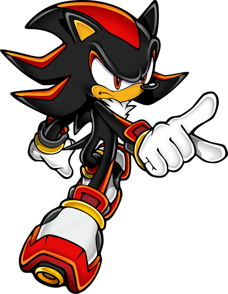 Sonic Art Assets Dvd - Sonic The Hedgehog Black (794x1023)