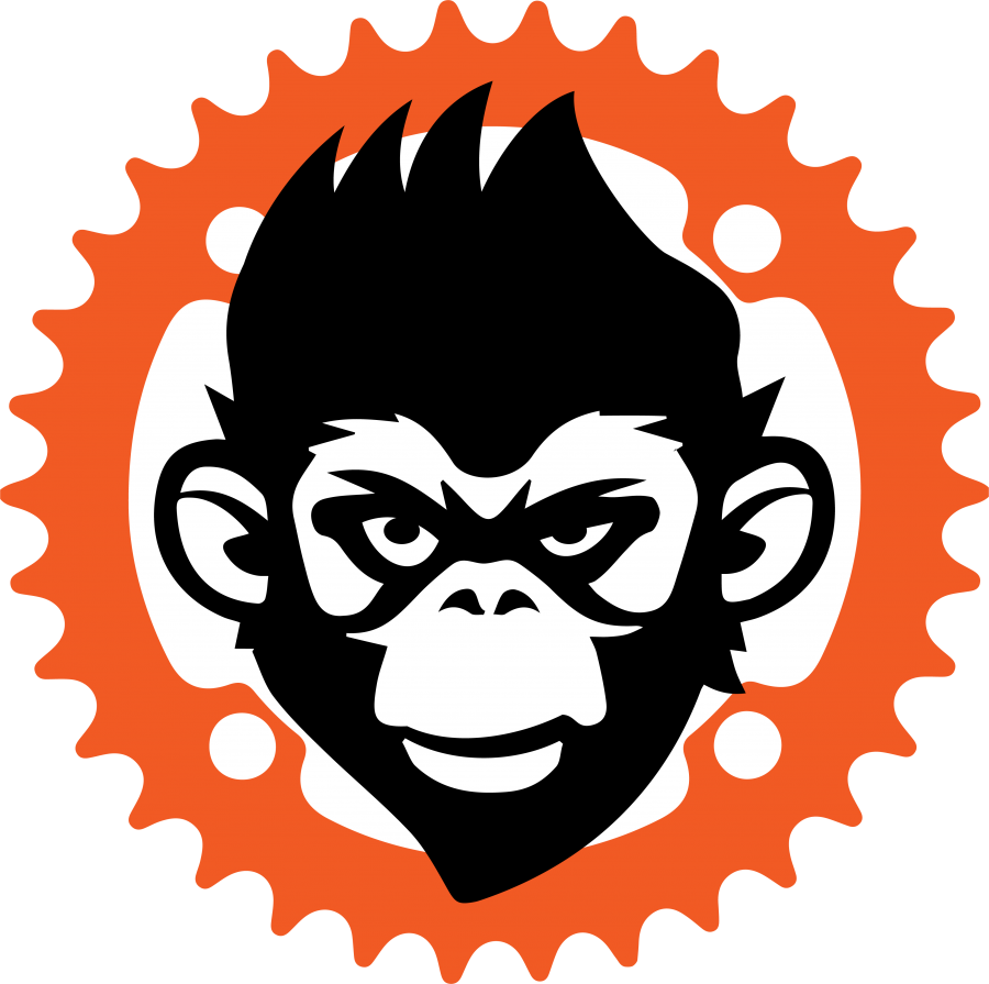Crank Monkey Racing - Mountain Bike Logos Vector (900x895)