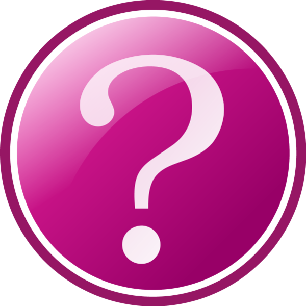 Frequently Asked Questions - Question Mark In Purple Circle (600x600)