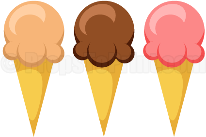 Printable Ice Cream Cone Photo Booth Prop - Balloon Photo Booth Props (458x354)