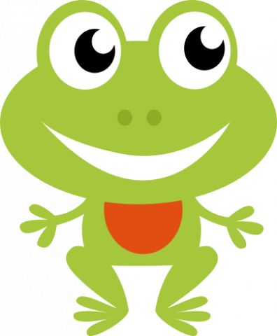 The Telford Centre Frog - Cartoon Frog (396x480)