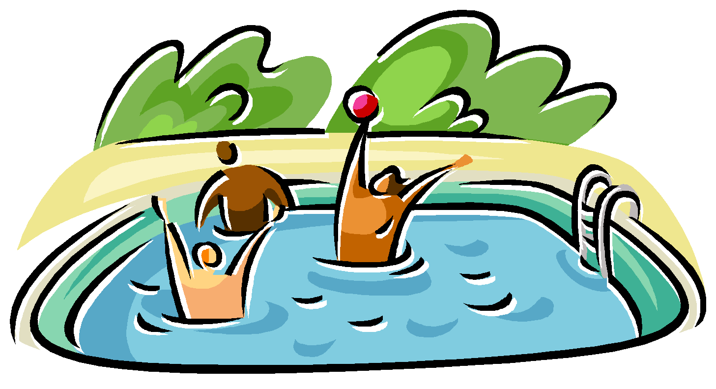 Clip Art Pool With Photos Medium Size - Pool Clipart (1417x751)