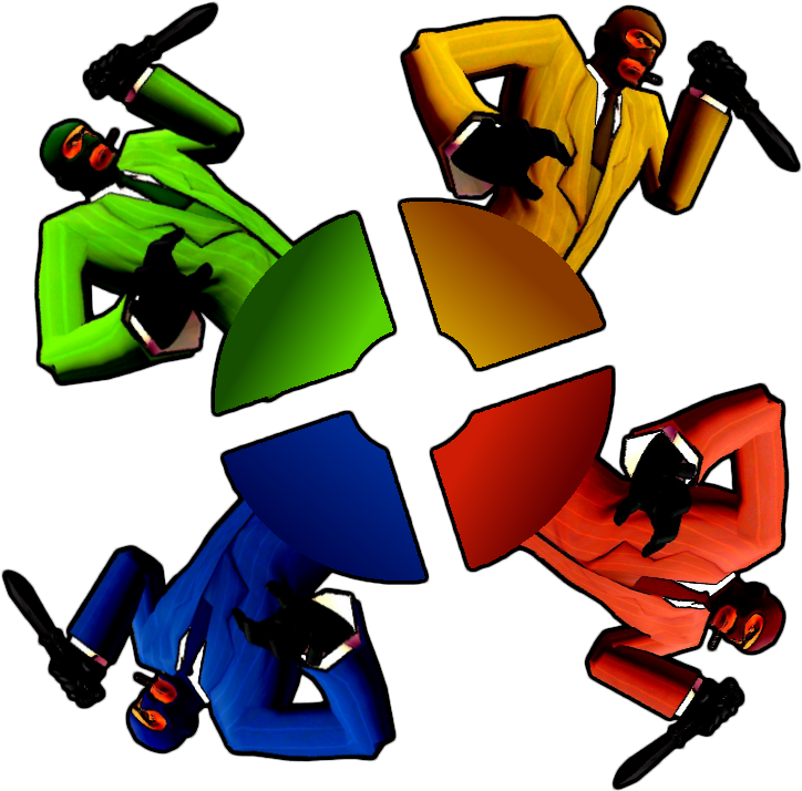 Spies Playing Simon Says By Soldierino - Spies Playing Simon Says By Soldierino (762x720)