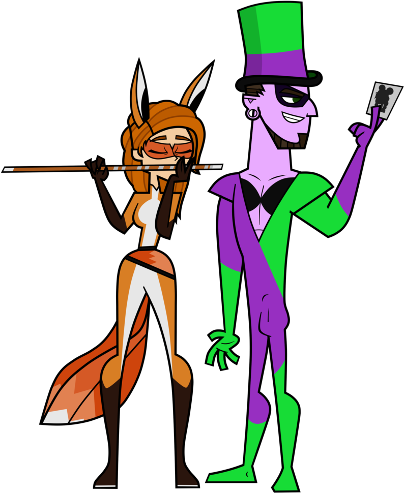 Simon Says And Volpina By Endar-spire - Cartoon (813x982)