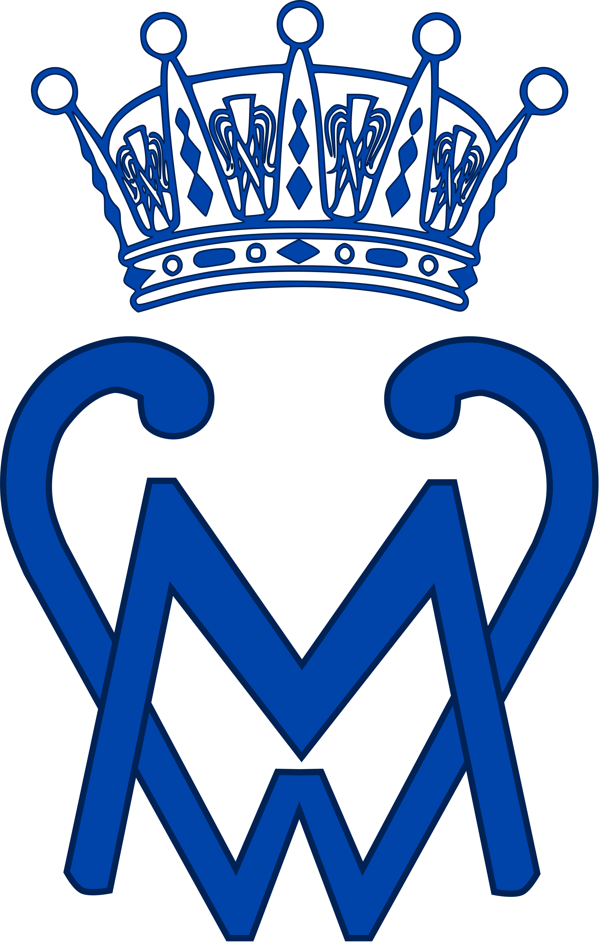 Prince Wilhelm And Princess Maria Pavlona Of Sweden - Victoria Daniel Monogram (2000x3137)
