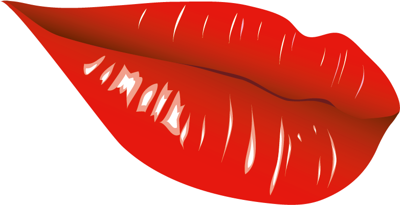 Lip Kiss Euclidean Vector - Kiss Lips (908x586)