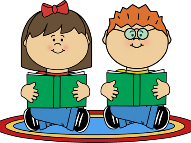 Deer Reading Cliparts Free Download Clip Art - Reading Center Clip Art (640x480)