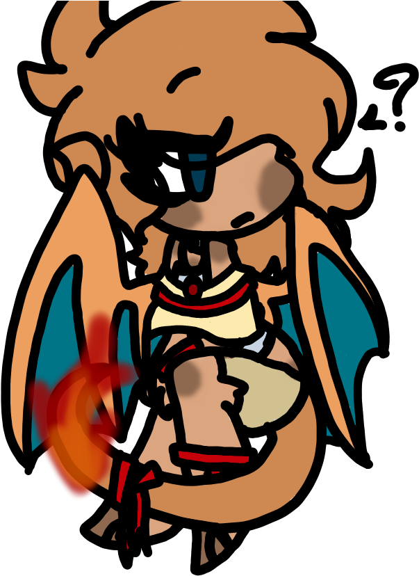 Pokedex 22-charizard By Echomoonkit - Cartoon (675x900)