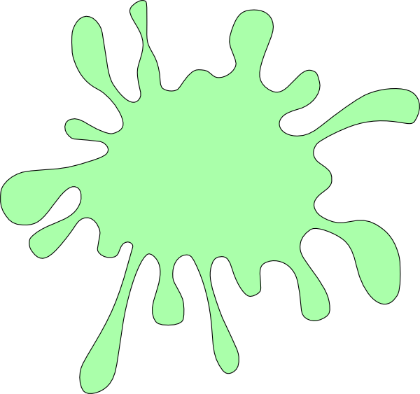 This Free Clip Arts Design Of Green Splash - Blacksburg High School Football (600x563)