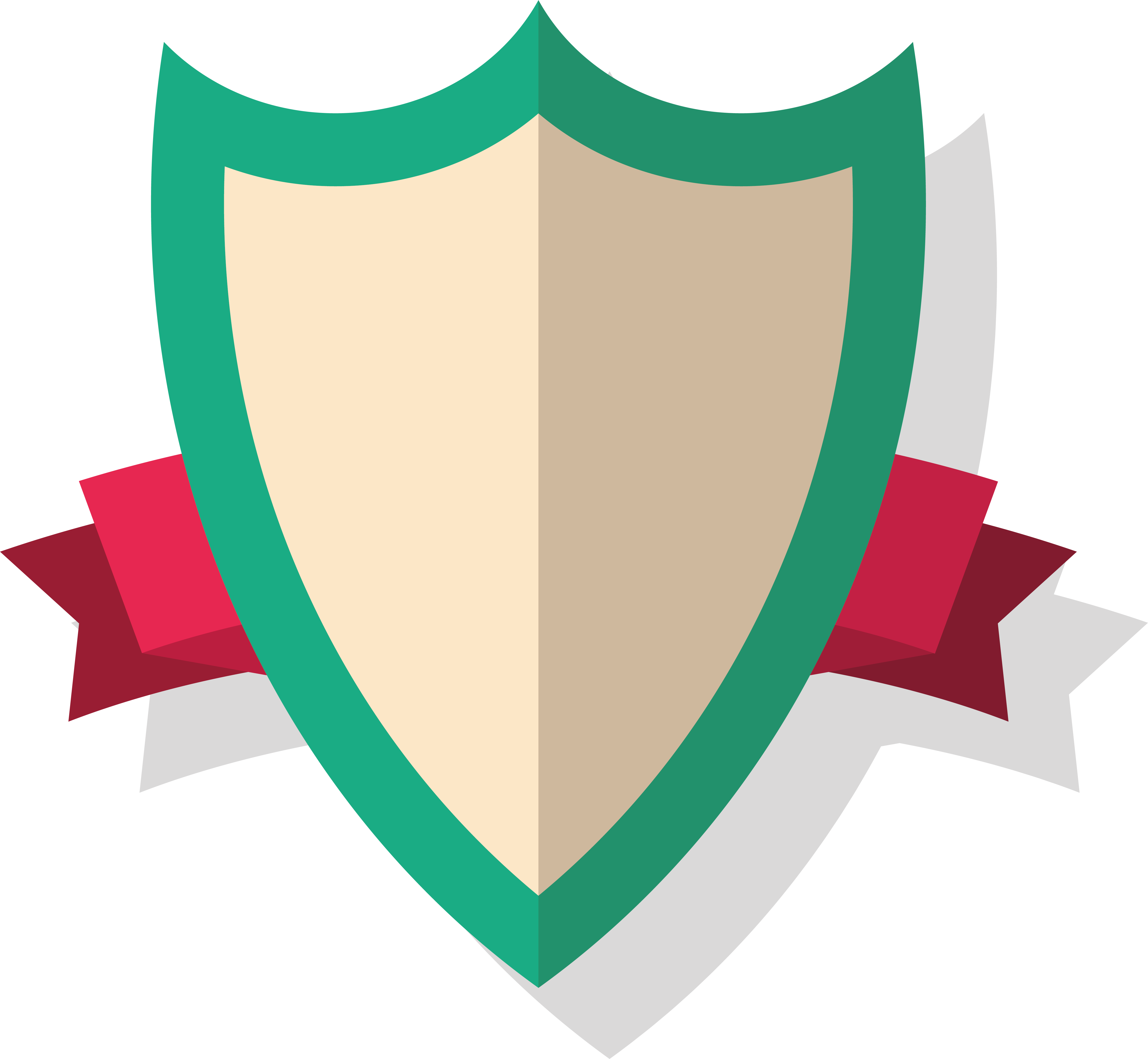 Shield Euclidean Vector - Shape Logo Png (5092x4698)