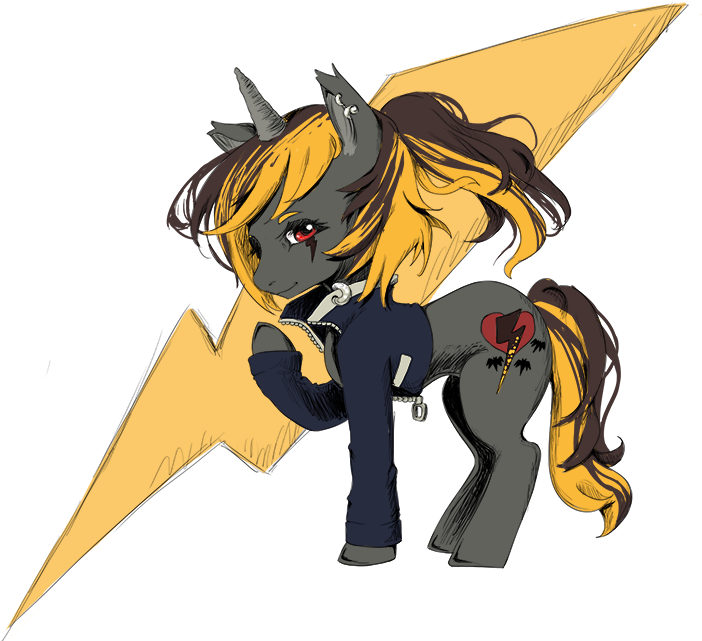 Horse Demon Cartoon Legendary Creature - Cartoon (730x662)