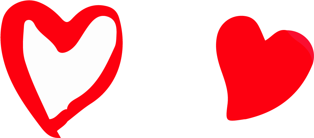 Heart Euclidean Vector Vecteur Vector Space - Hand Drawn Red Heart Png (1848x1563)