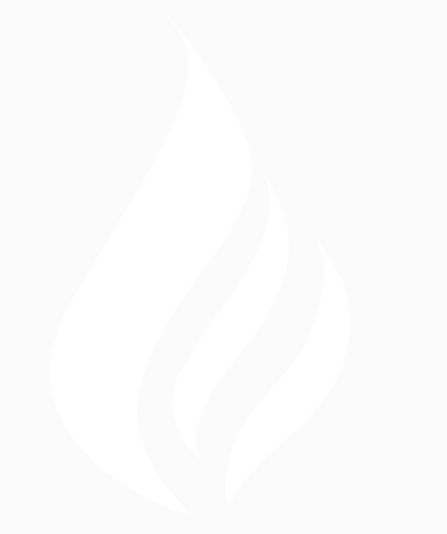 B&w Flame Logo Black Clip Art At Clker - Black And White Flame Logo (498x595)