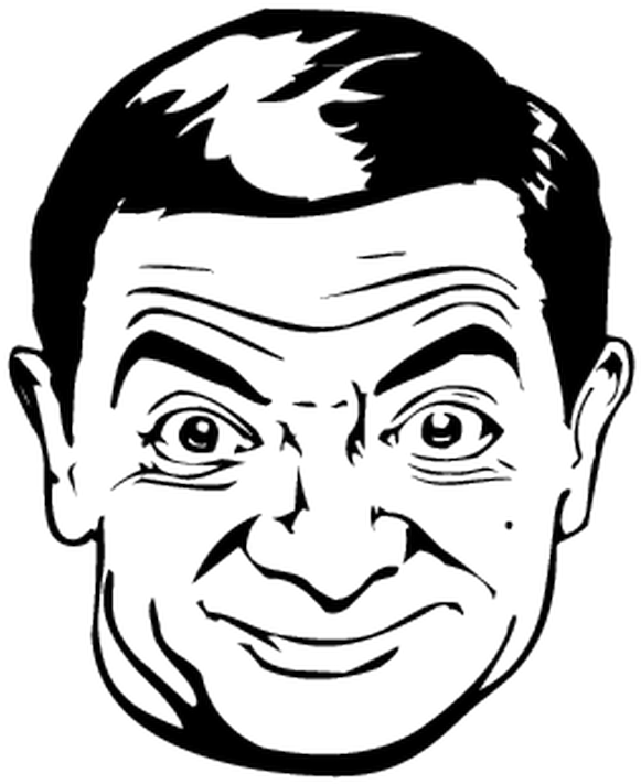 Mr Bean Decal - Rude Pick Up Lines (800x800)