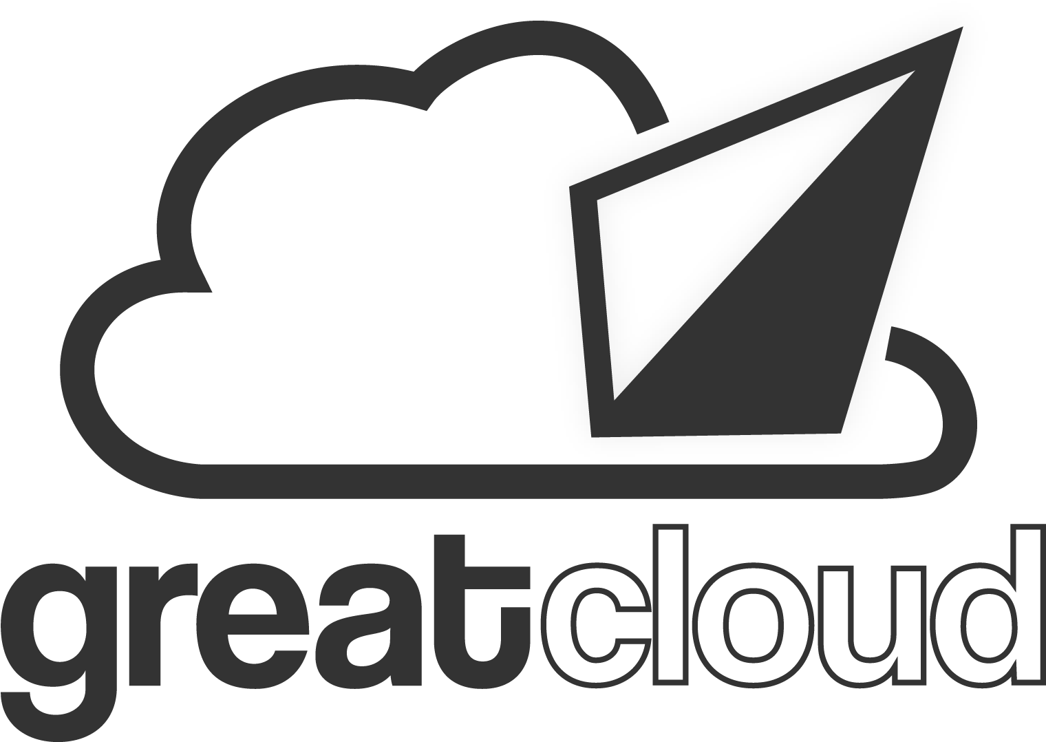 Greatcloud With Text In Grey - Creative Economy (1520x1111)