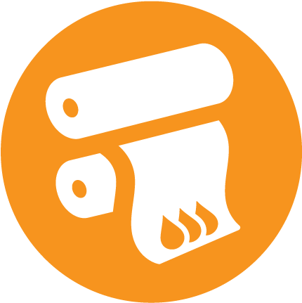 Print Services - Skype Logo Gold Png (595x595)