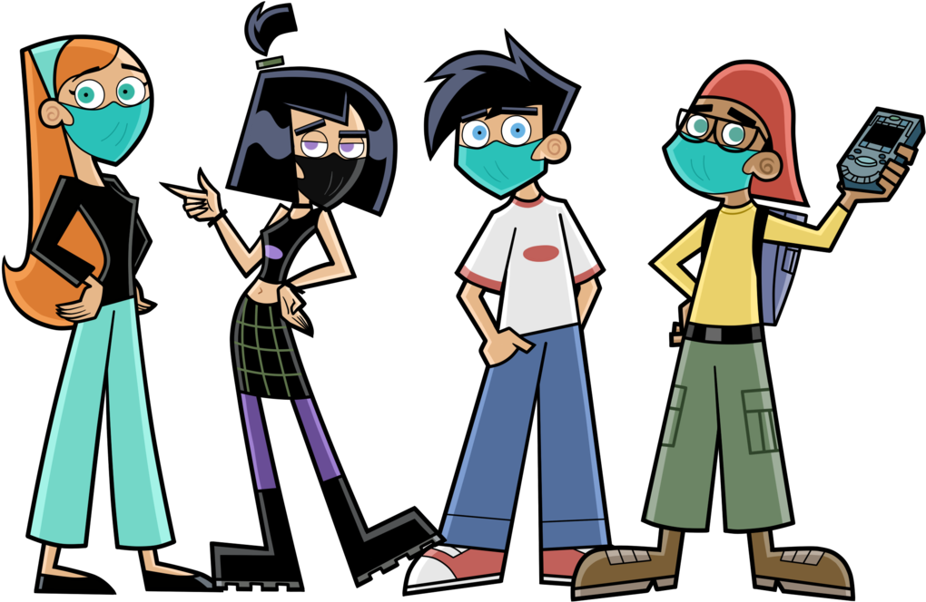 Phantom Team In Surgical Masks 1 By Juliefan21 - Surgical Mask (1121x712)