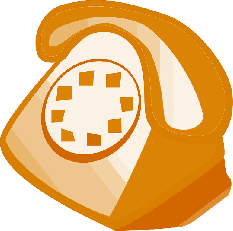 Phone, Icon, Yellow, Telephone, Orange, Theme, Apps - Clip Art (800x792)