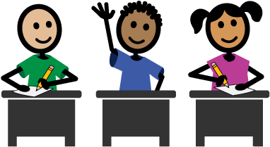 Unique Learning System Middle School Grade Band - Gif Of A Students (394x336)