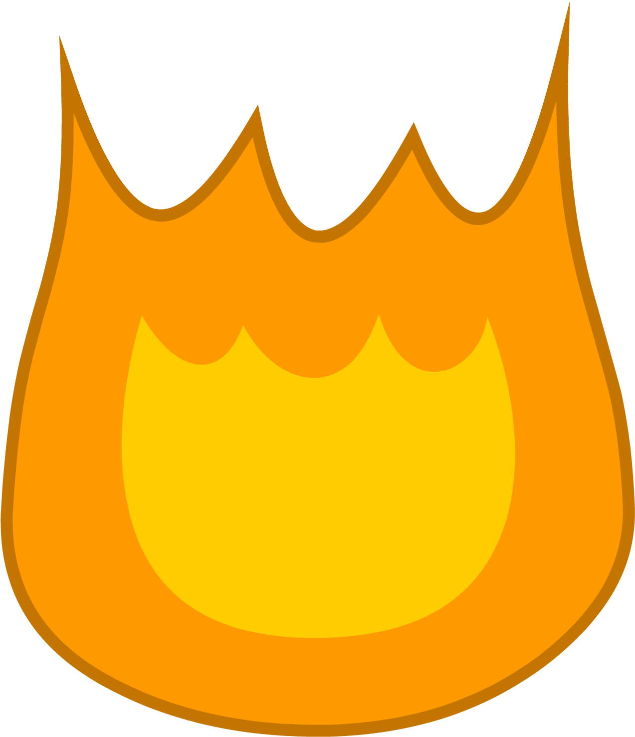 Firey Icon - Bfb Firey Asset (1280x1600)