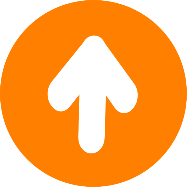 Orange Arrow Clipart - Vivint Smart Home App (720x720)