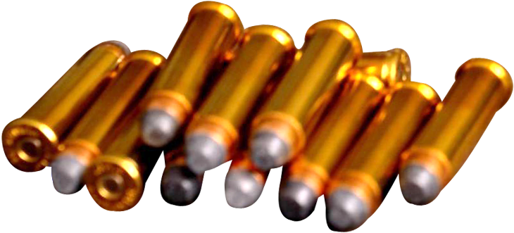 Gun Bullets Png Transparent Image - Bullet (769x371)