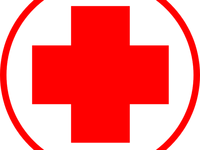 Hospital Clipart Simple - Emblem (640x480)