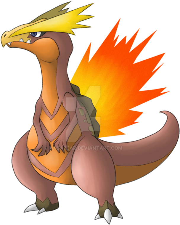 Fire Starter Final Evolution By Masabear - Illustration (977x817)