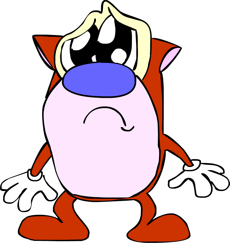 Stimpy's Sad By Bradleythefox - Stimpy's Sad By Bradleythefox (767x812)