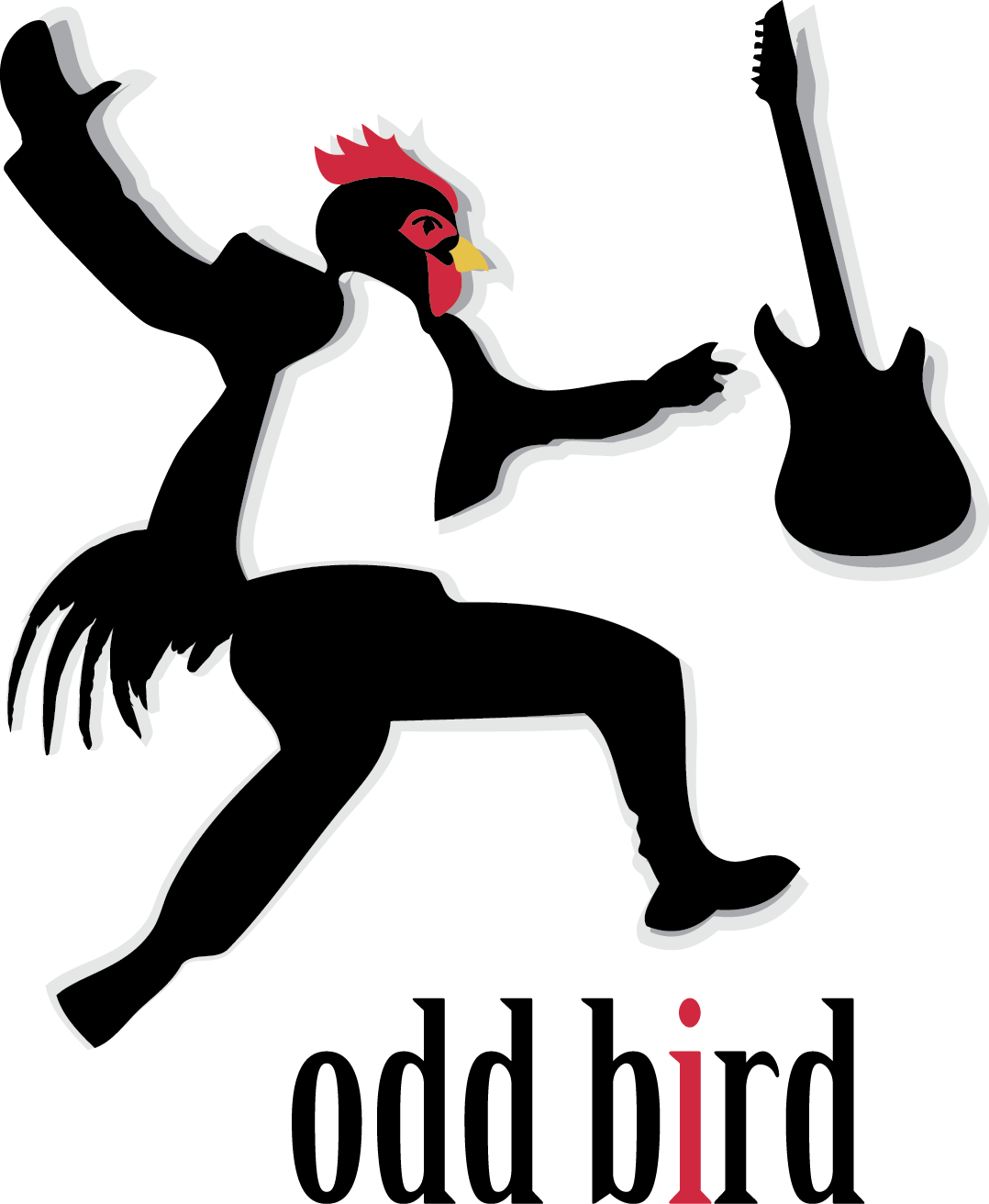 Odd Bird Blues Band Logo - Onda Verde (1078x1312)