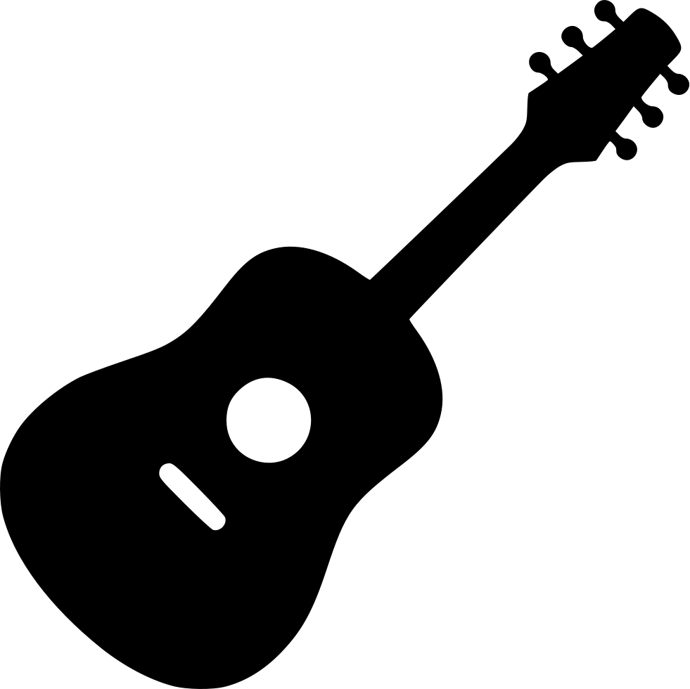 Acoustic Guitar Comments - Guitar Decal (981x980)