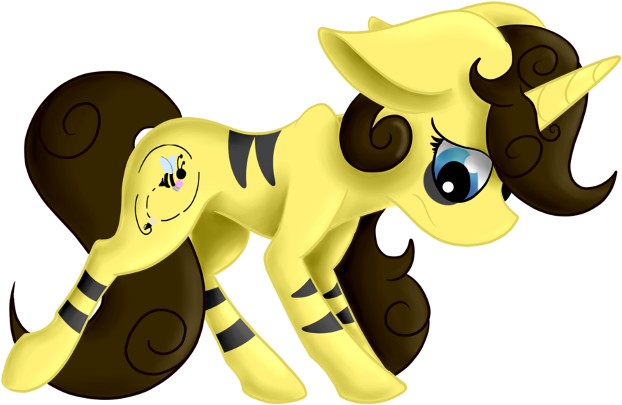 Le Sad Bee Pone By Starcasteclipse - Cartoon (1024x768)