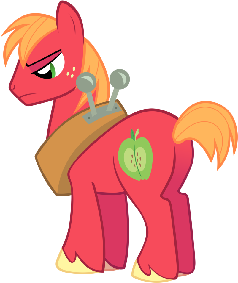Sad Big Mac By Tardifice - Mlp Big Mac Sad (826x968)