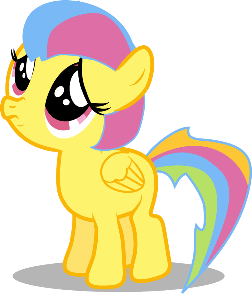 Sad Eyed Sky Dancer By Creshosk - Rainbow Dash Cutie Mark (826x966)