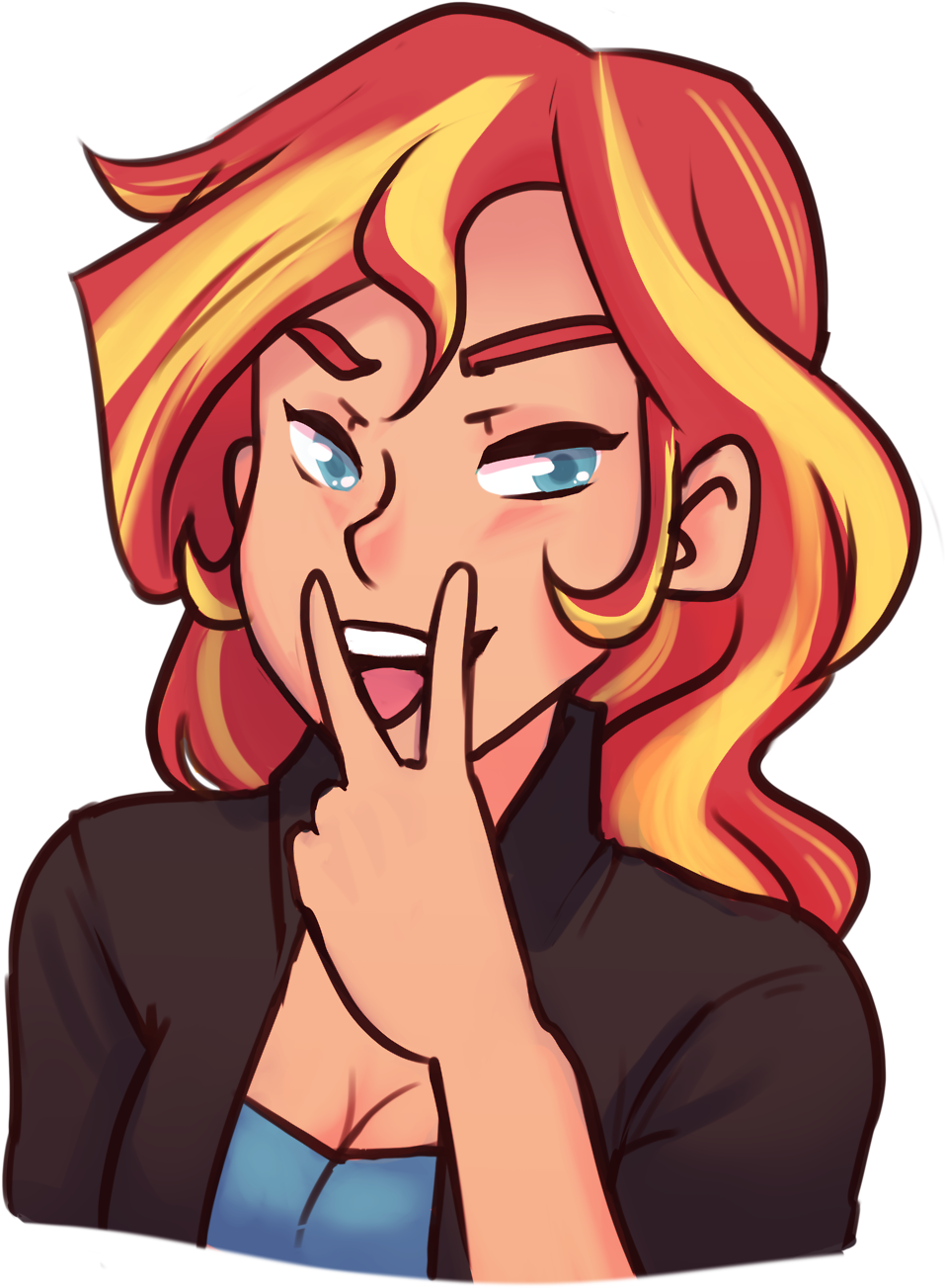 Ear Hair Face Woman Cartoon Man Nose Facial Expression - My Little Pony: Friendship Is Magic (1280x1463)