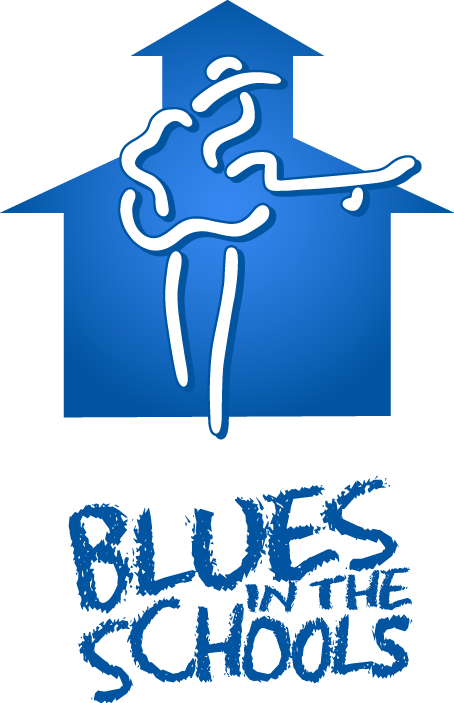Blues In The Schools At Canyon Springs High School - Blues In The Schools Logo (454x703)