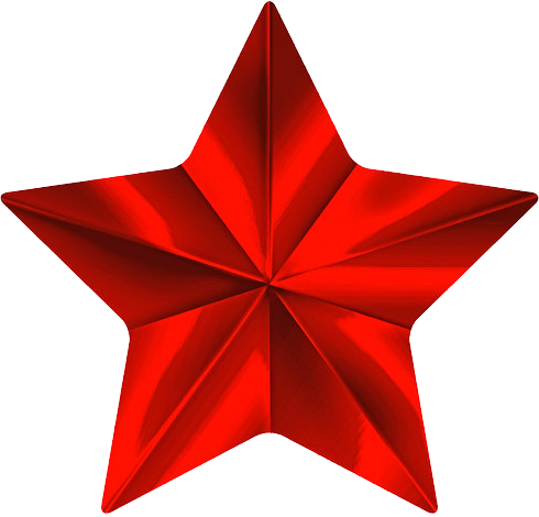 Star Png - Christmas Stars Clip Art (490x470)