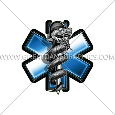 Ems Snake - United Hatzalah Logo (385x385)