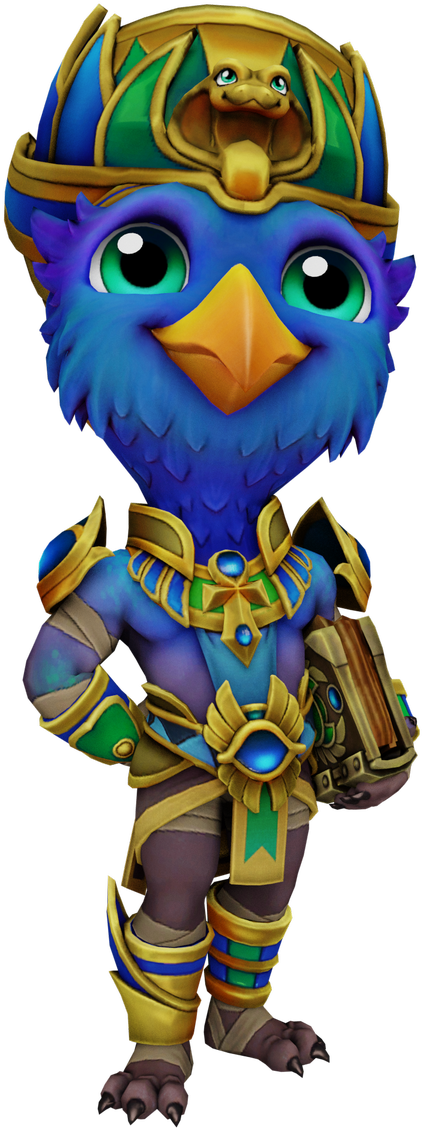 Zeus Clipart Chibi - Chibi Thoth Smite (1200x1200)