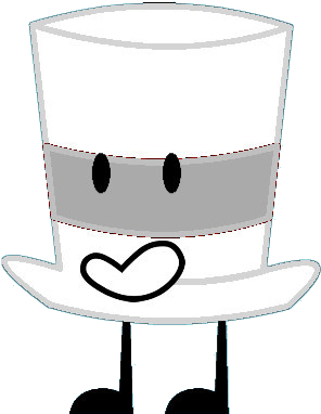 White Top Hat - White Top Hat (346x417)